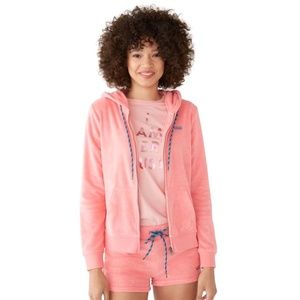 Vans Terry Cloth Hoodie Sweatshirt - Size XS